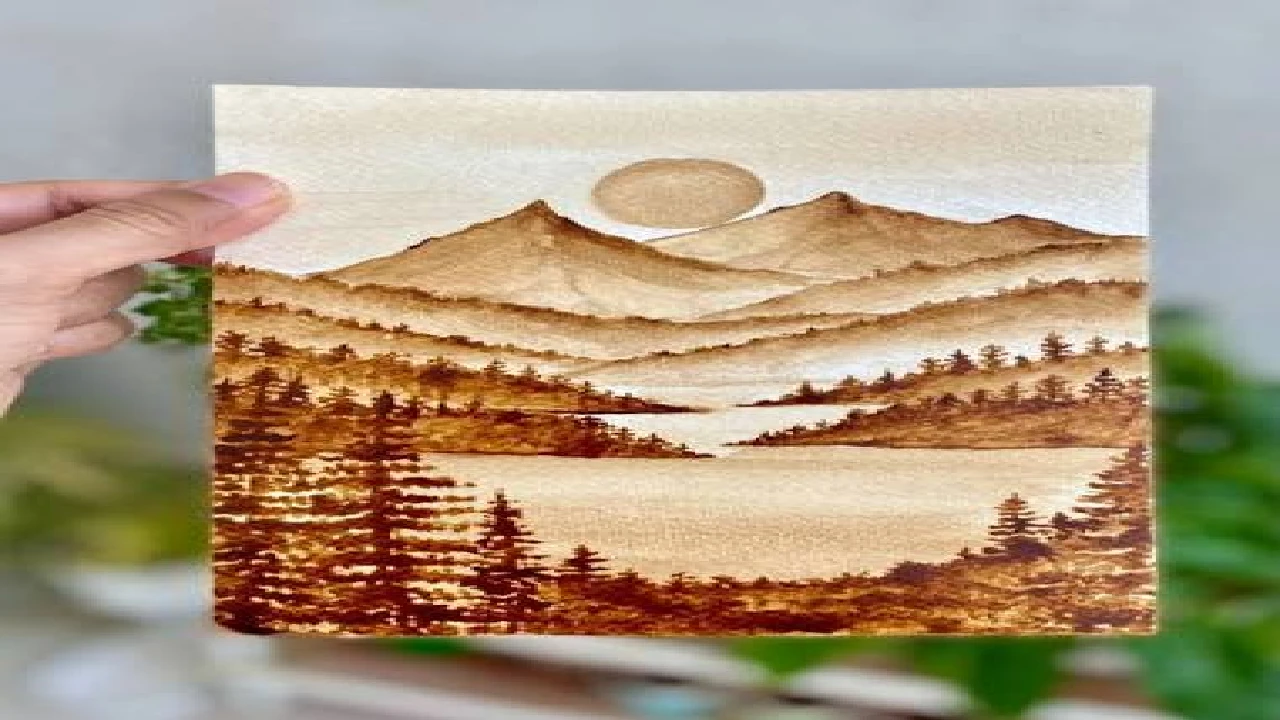 coffee-painting